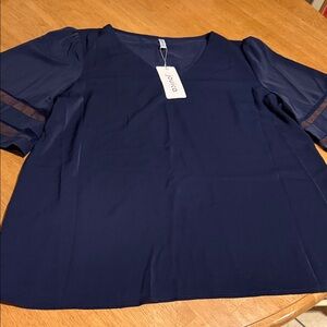 Joules Navy Women's Blouse